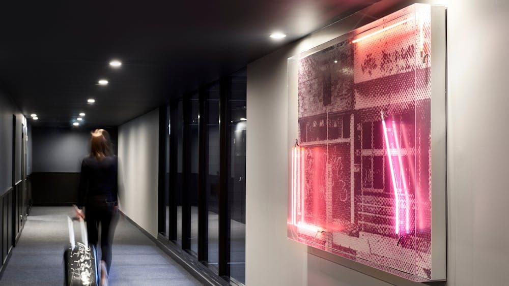 Hotel Corridor - Midnight Hotel