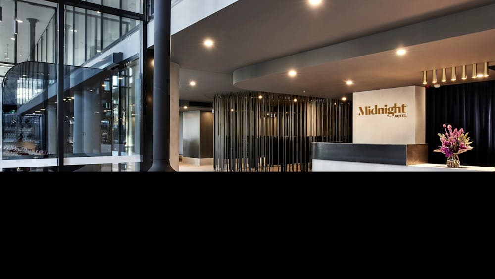Midnight Hotel Lobby