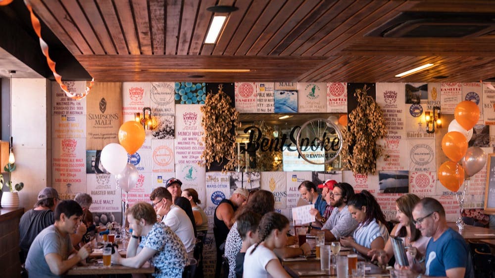 Upstairs at the BrewPub