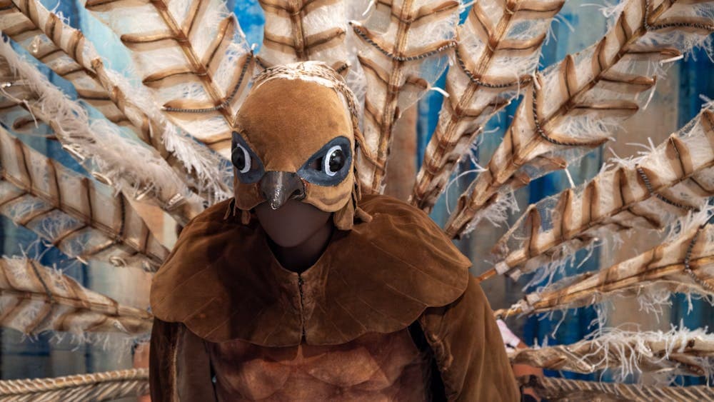 ‘The Male’ (Lyrebird) costume from The Display 1964 designed by Sidney Nolan