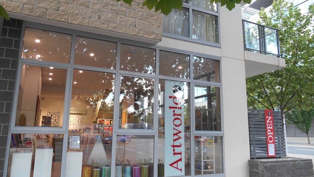 Front window of Artworld ADG