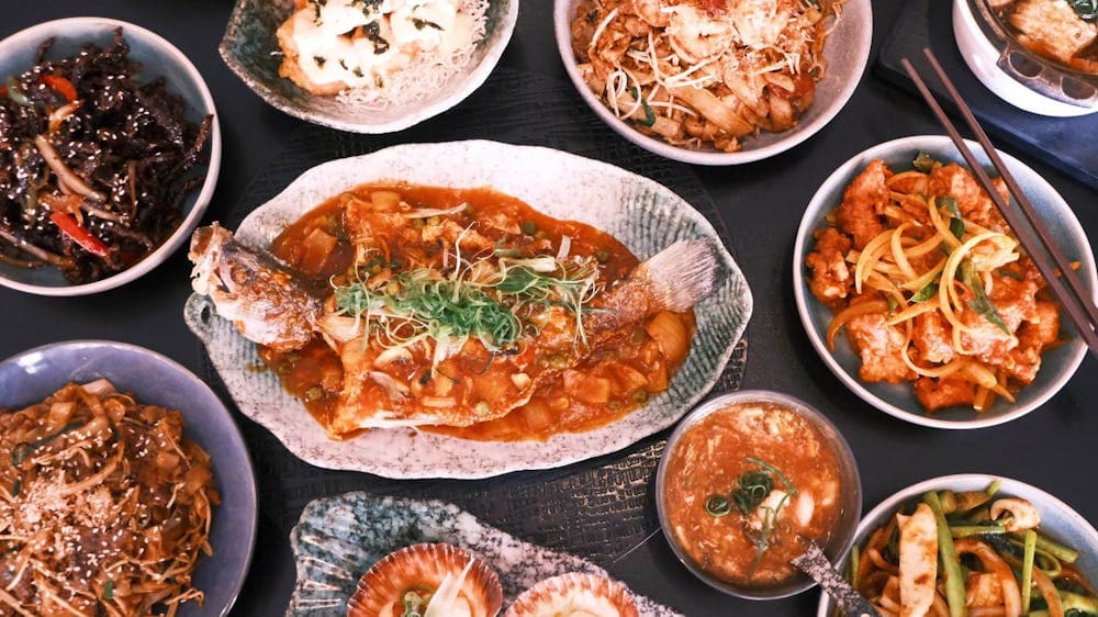 Variety Delicious food