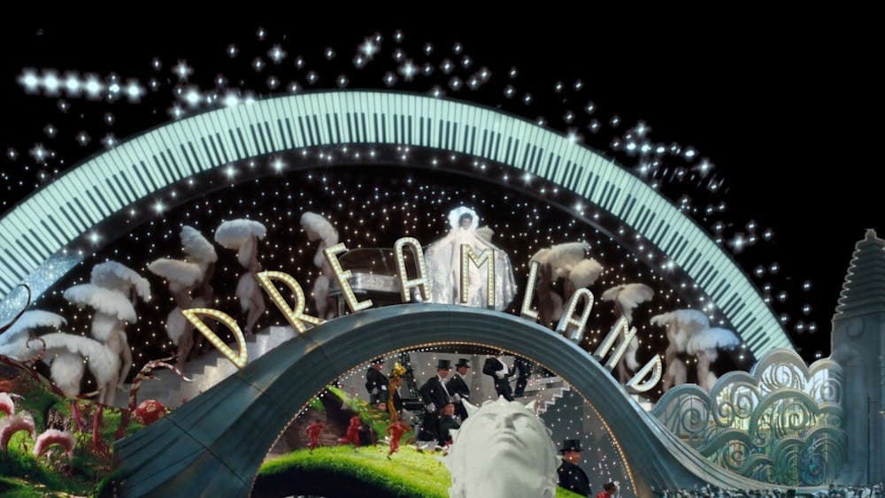 Still from Heaven's Gate by Marco Brambilla