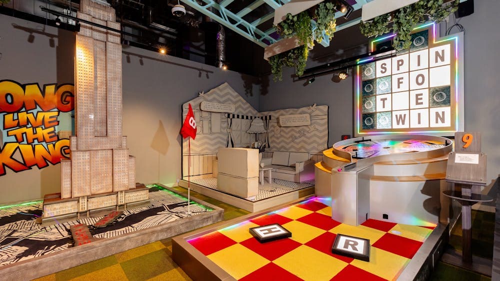 Holey Moley mini golf in Canberra