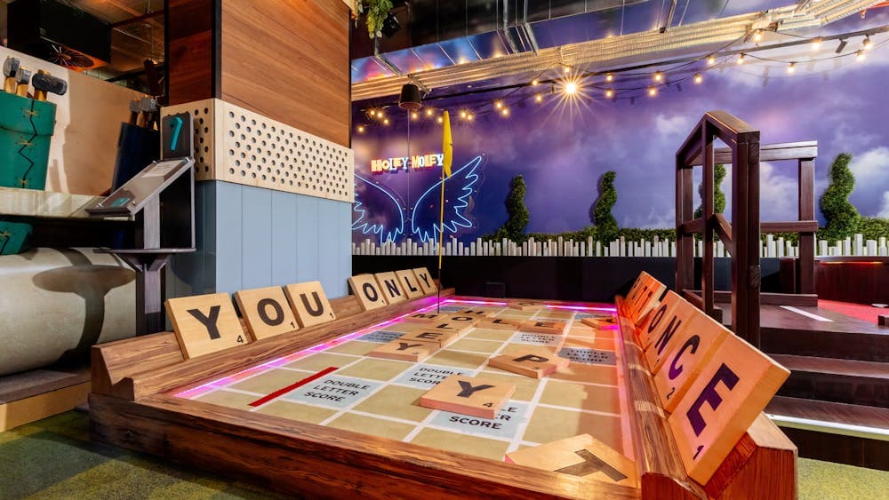 Holey Moley mini golf in Canberra