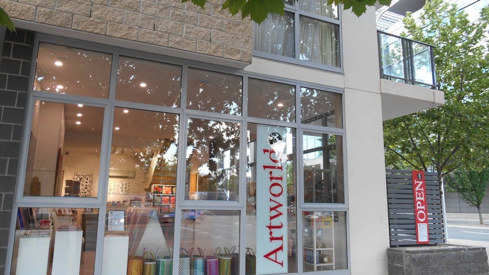 Front window of Artworld ADG