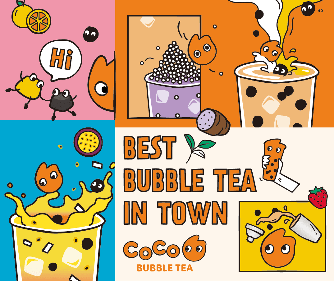 Coco bubble tea